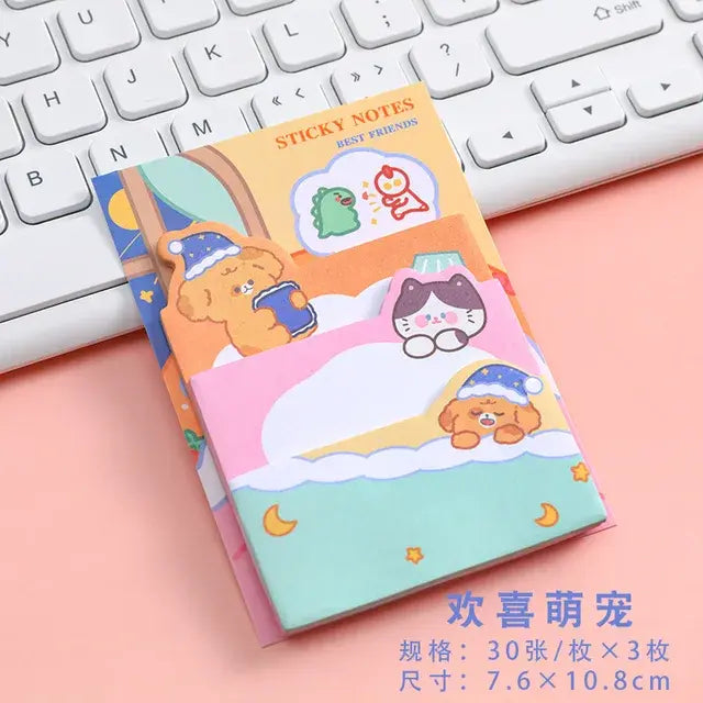 3 Size Adhesive Notepad Decal