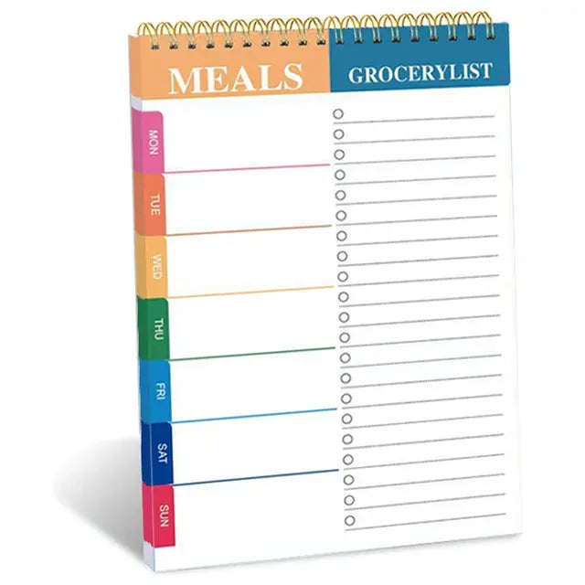 52 Pages Weekly Meal Planner