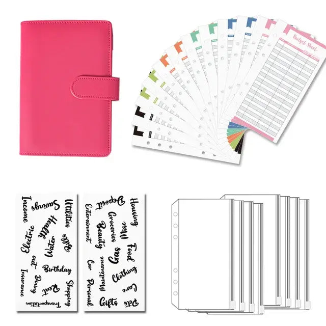 A6 Budget Binders Planner