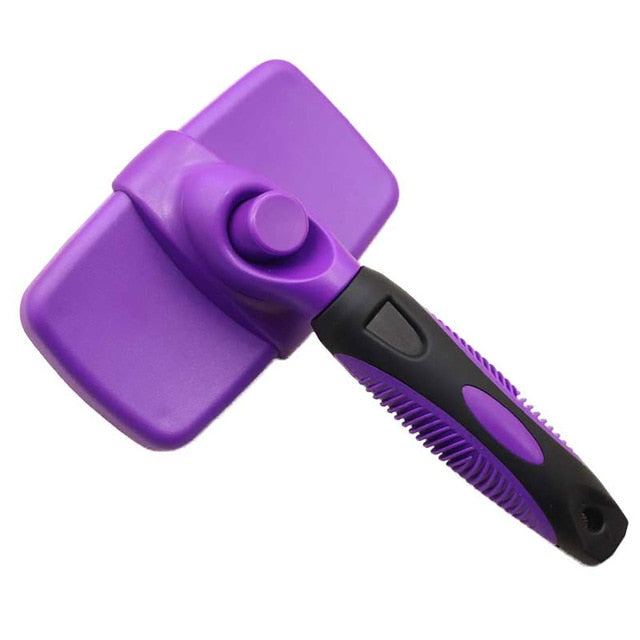 Self Cleaning Dog Brush - paradrie