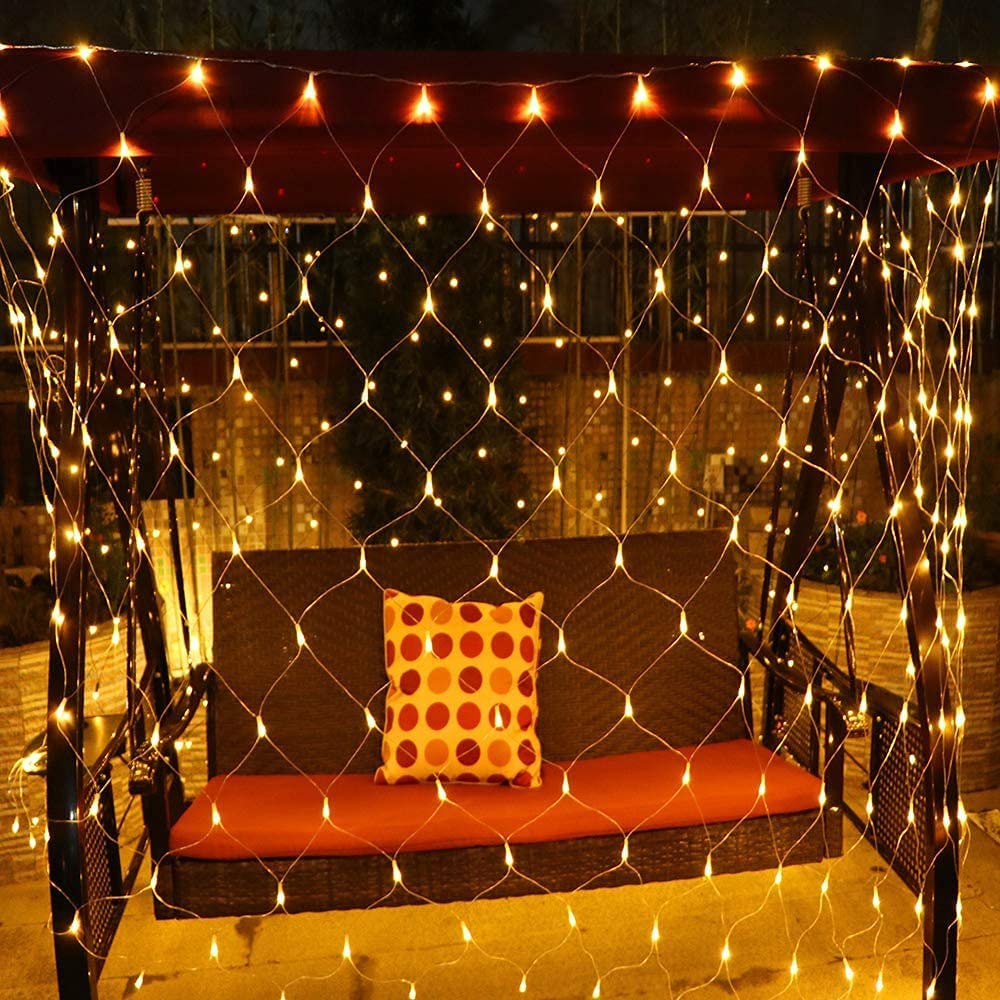 Net Mesh Solar Fairy Lights - paradrie