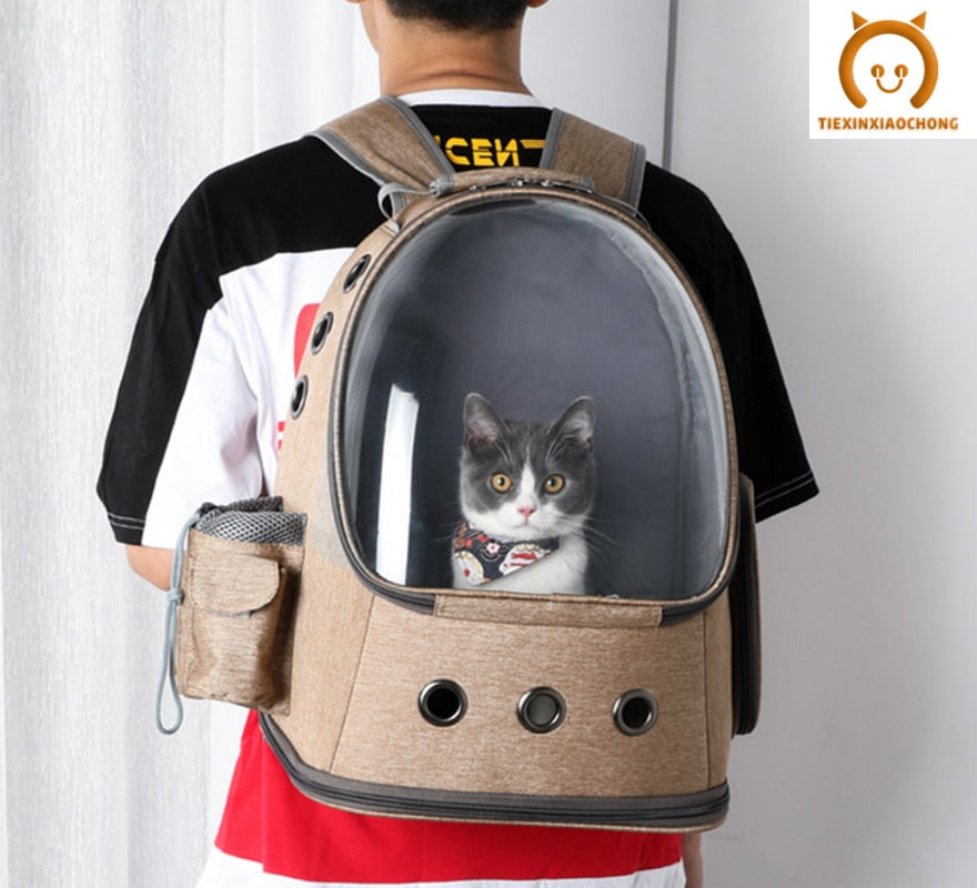 Cat Carrier Backpack Space Capsule - paradrie