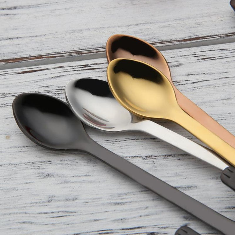 STAINLESS STEEL CAT TEASPOONS - paradrie