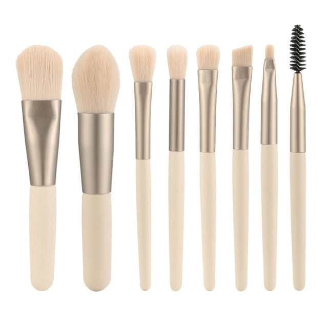 8Pcs Makeup Brushes Set - paradrie