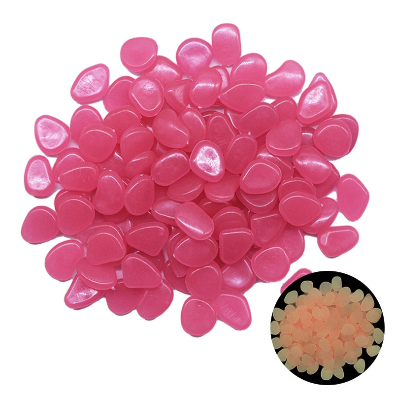 Glow in the Dark Garden Pebbles - paradrie