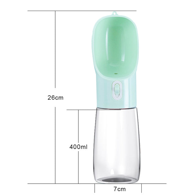 Pet Dog Water Bottle Feeder - paradrie