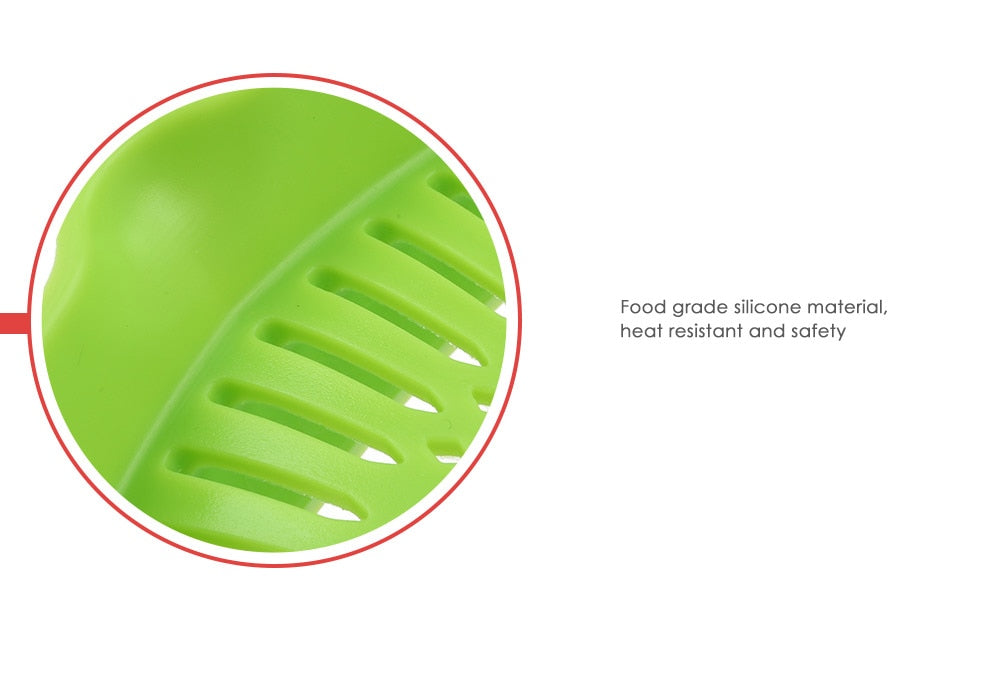 Silicone Kitchen Snap N Strain Filter - paradrie