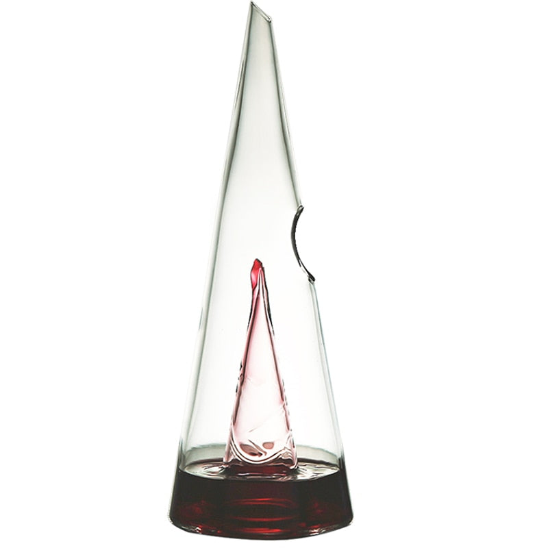 Transparent Wine Decanter - paradrie