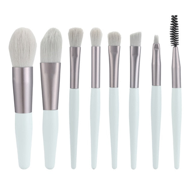 8Pcs Makeup Brushes Set - paradrie