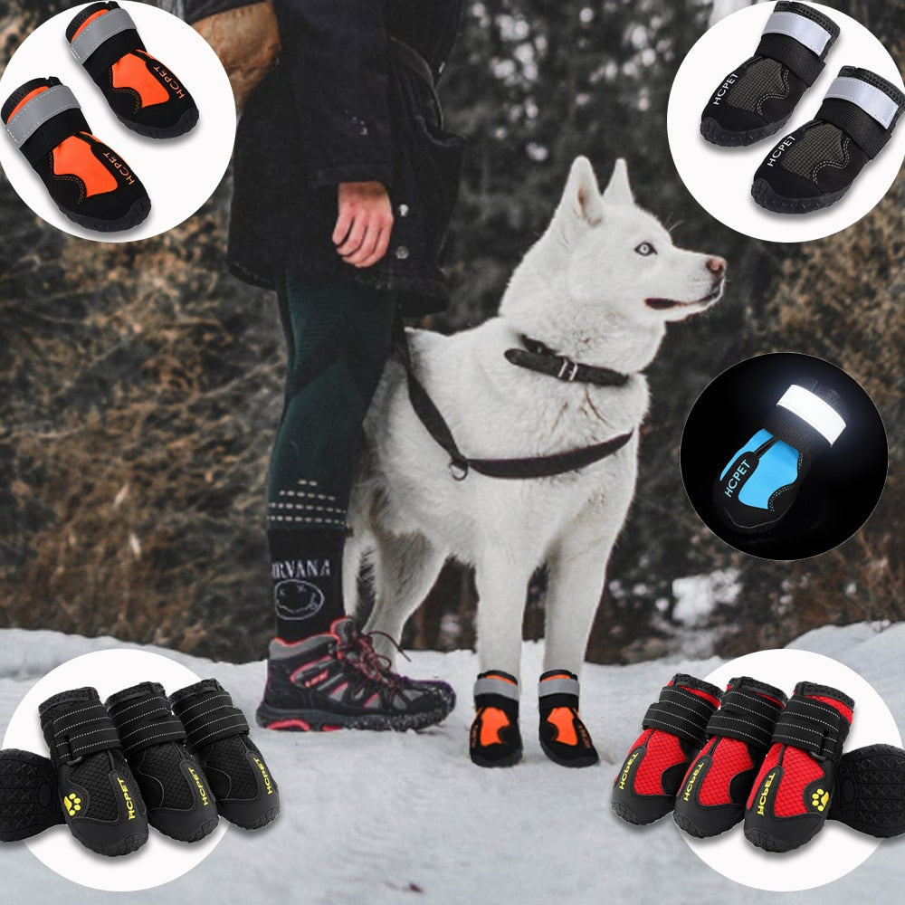 Waterproof Reflective Dog Boots - paradrie