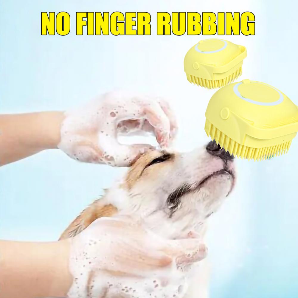 Cute Dog Bath Brush - paradrie