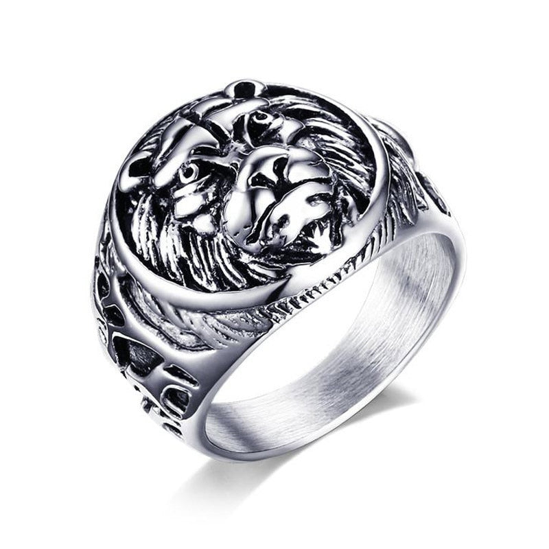 Lion Head Rings - paradrie