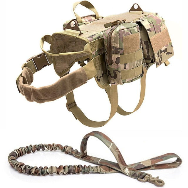 Tactical Military Dog Harness - paradrie