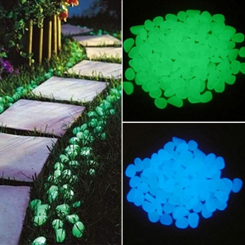 Glow in the Dark Garden Pebbles - paradrie