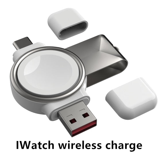 3-in-1 Wireless Magsafe Charger Stand - paradrie