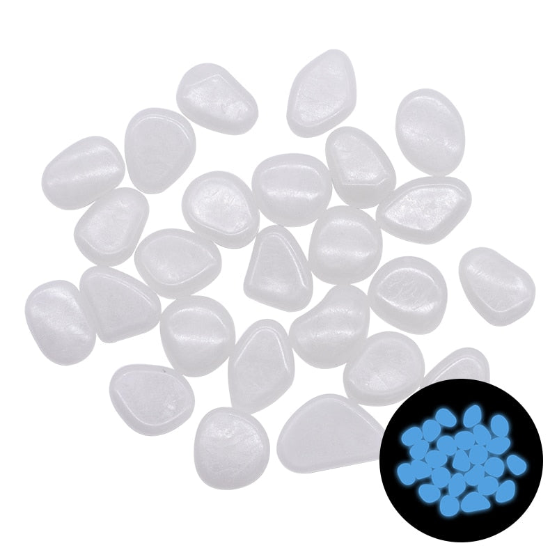 Glow in the Dark Garden Pebbles - paradrie