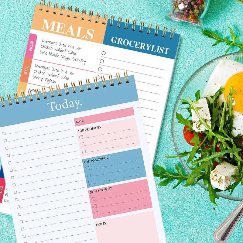 52 Pages Weekly Meal Planner