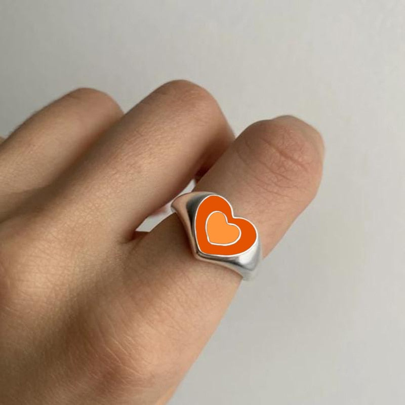 Creative Love Heart Ring - paradrie