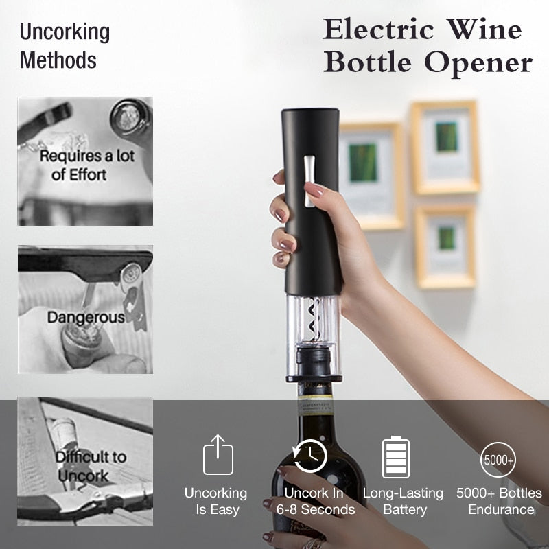 Automatic Wine Bottle Opener - paradrie