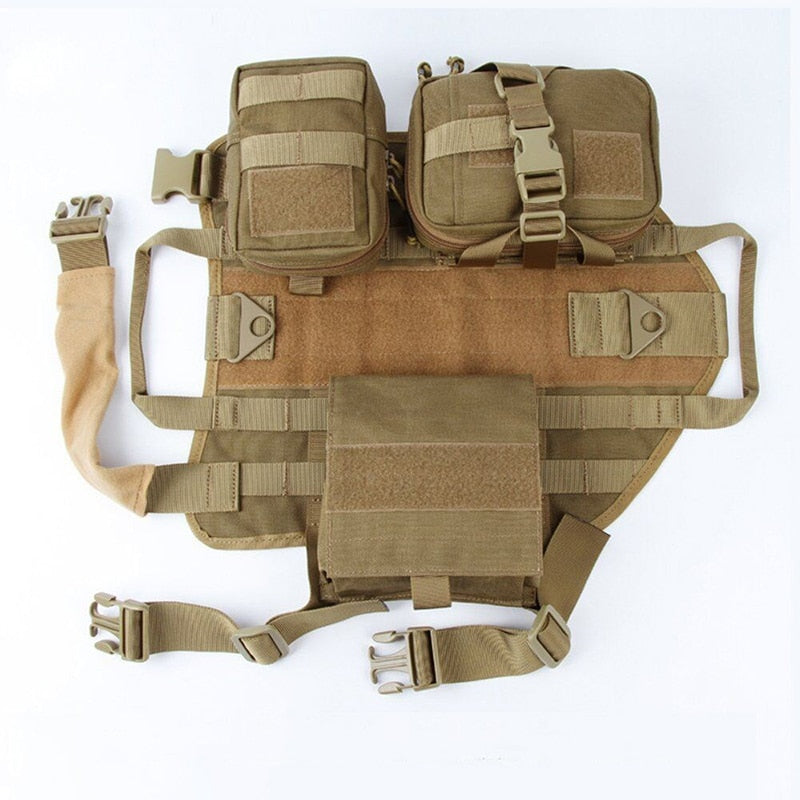 Tactical Military Dog Harness - paradrie