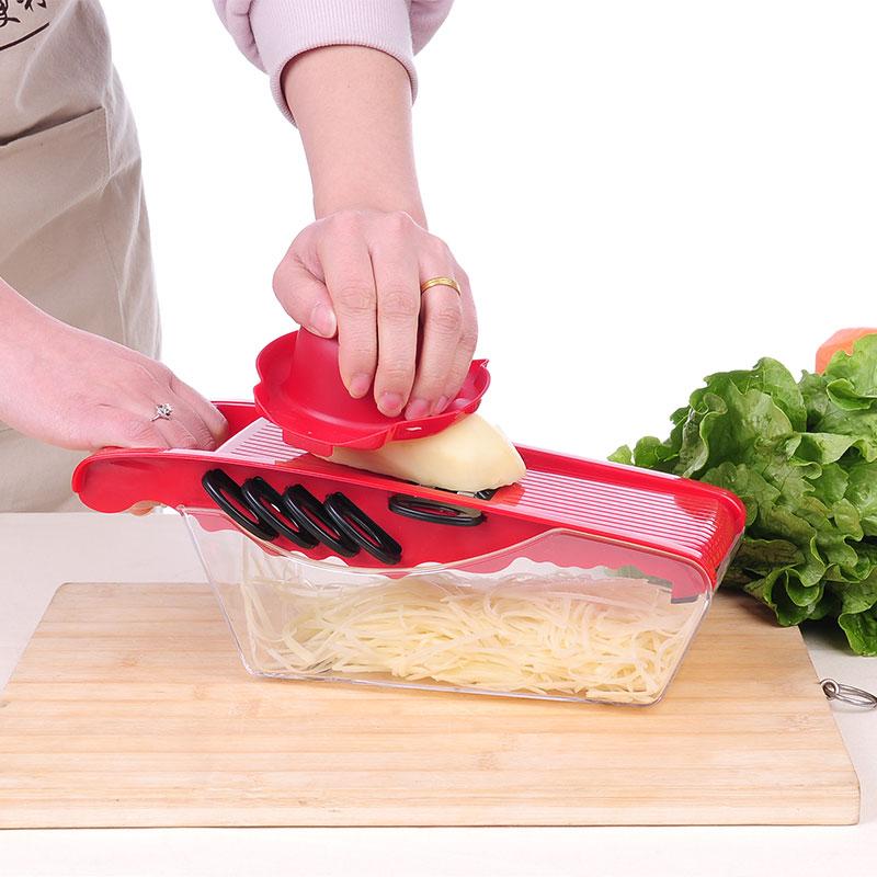 Multifunction 6 Blades Kitchen Slicer - paradrie