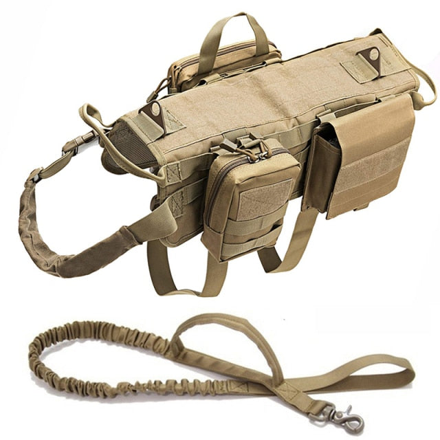 Tactical Military Dog Harness - paradrie