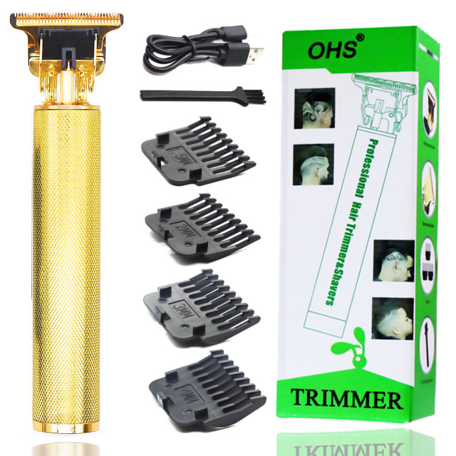 USB Vintage Electric Hair Trimmer - paradrie