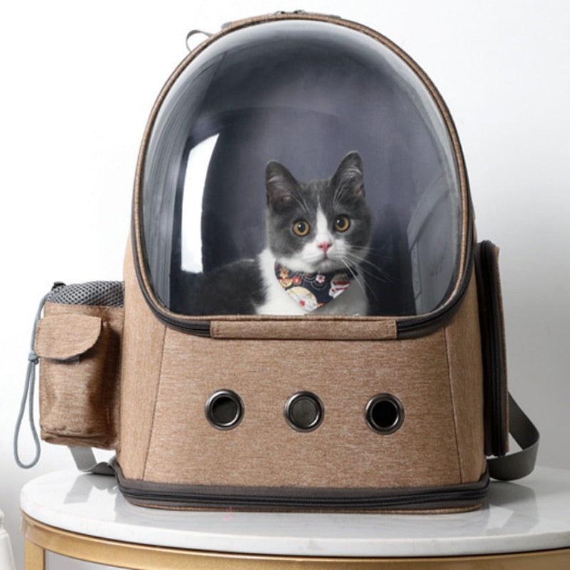 Cat Carrier Backpack Space Capsule - paradrie