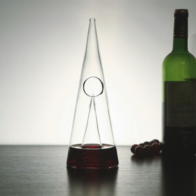 Transparent Wine Decanter - paradrie