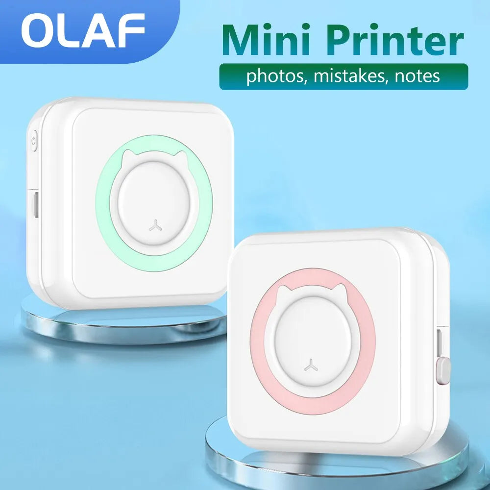 Mini Printer Portable Thermal Stickers - paradrie