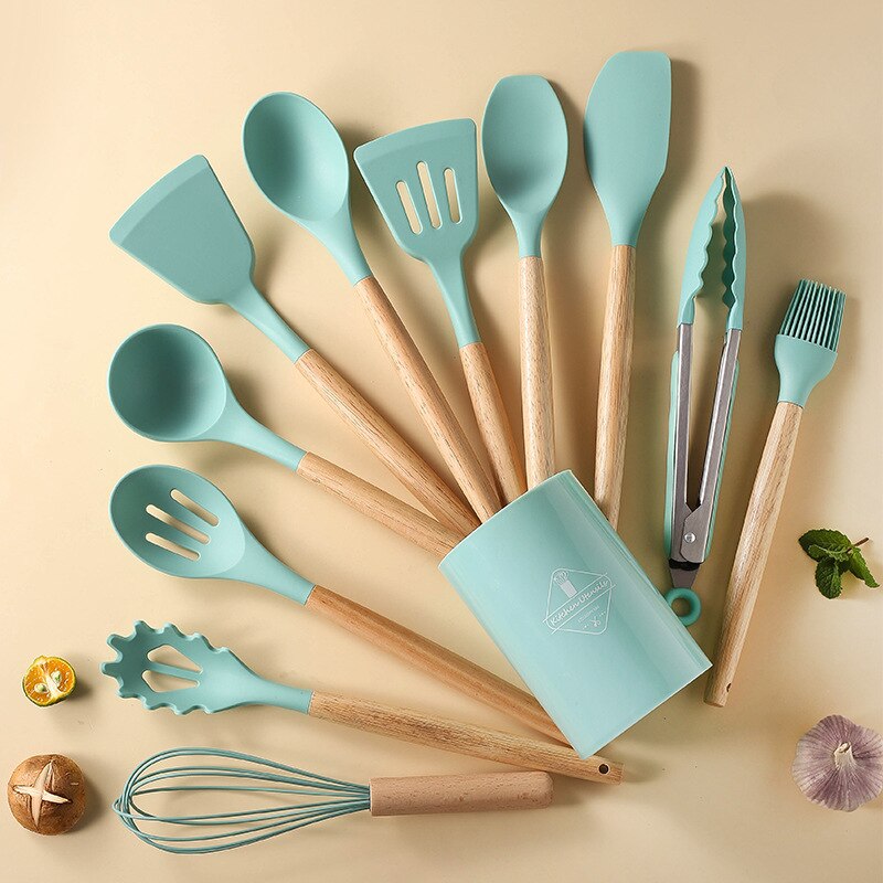 Non Stick Pot Spatula And Spoon - paradrie