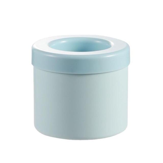 Silicone Cylinder Portable Ice Maker Bucket - paradrie