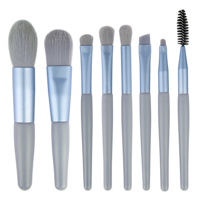 8Pcs Makeup Brushes Set - paradrie