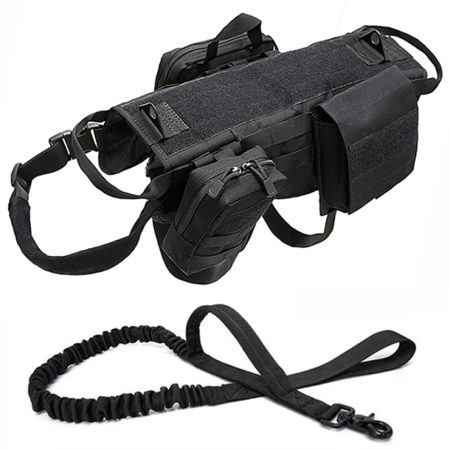 Tactical Military Dog Harness - paradrie