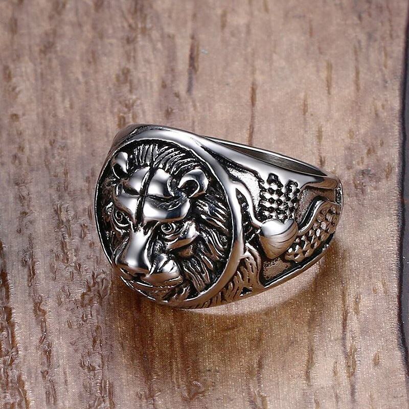 Lion Head Rings - paradrie