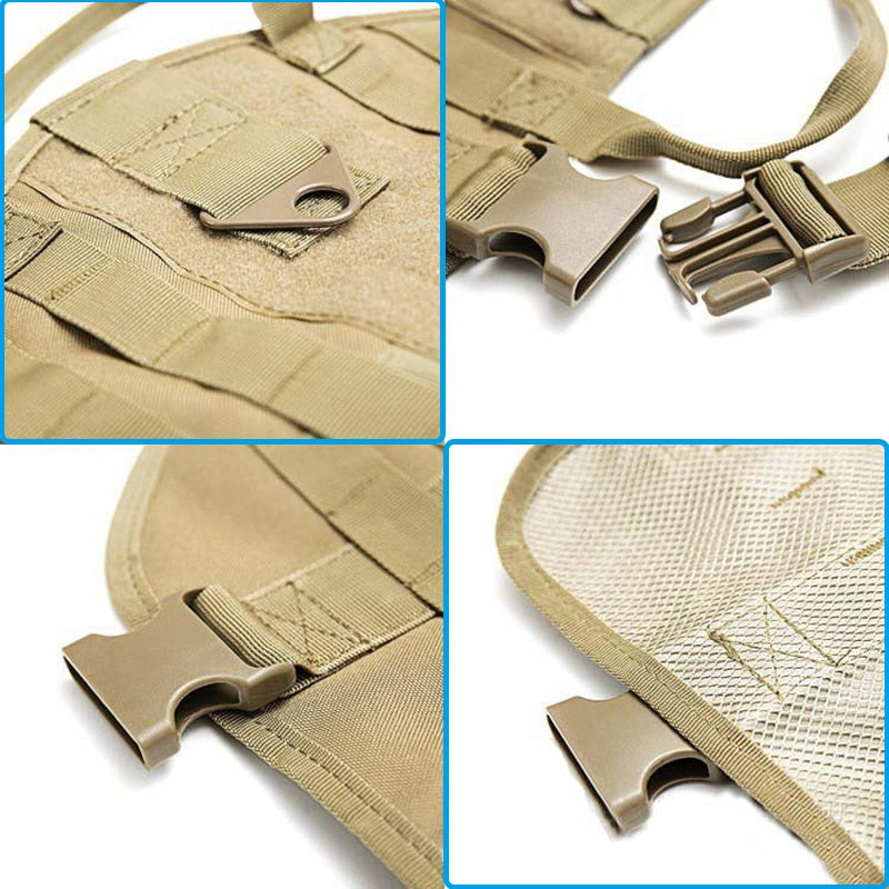 Tactical Military Dog Harness - paradrie